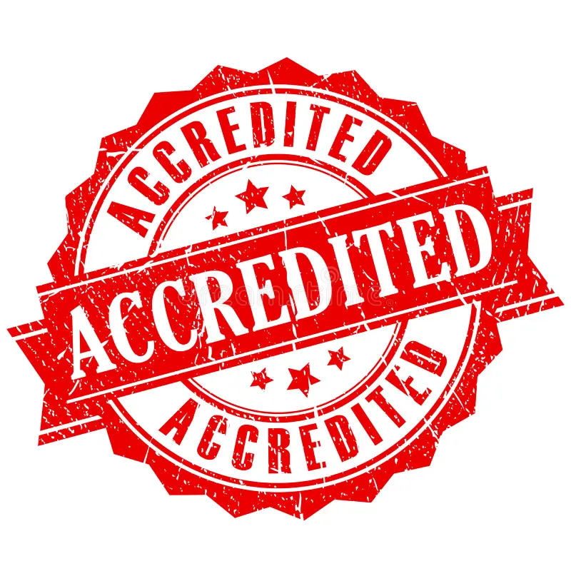 Accredicated/ Recognized By Logo
